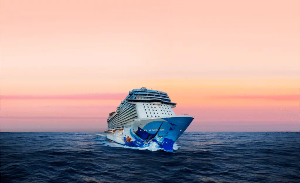 Norwegian cruise line bateau